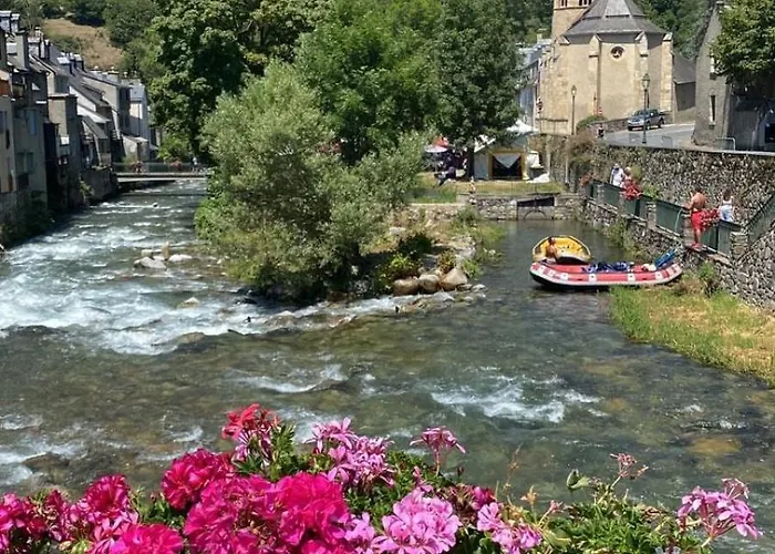 Cosy - Vue Montagne & Riviere - Balcon & Piscine L'ete Апартаменты Арро